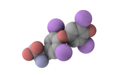 molécule de thyroxine